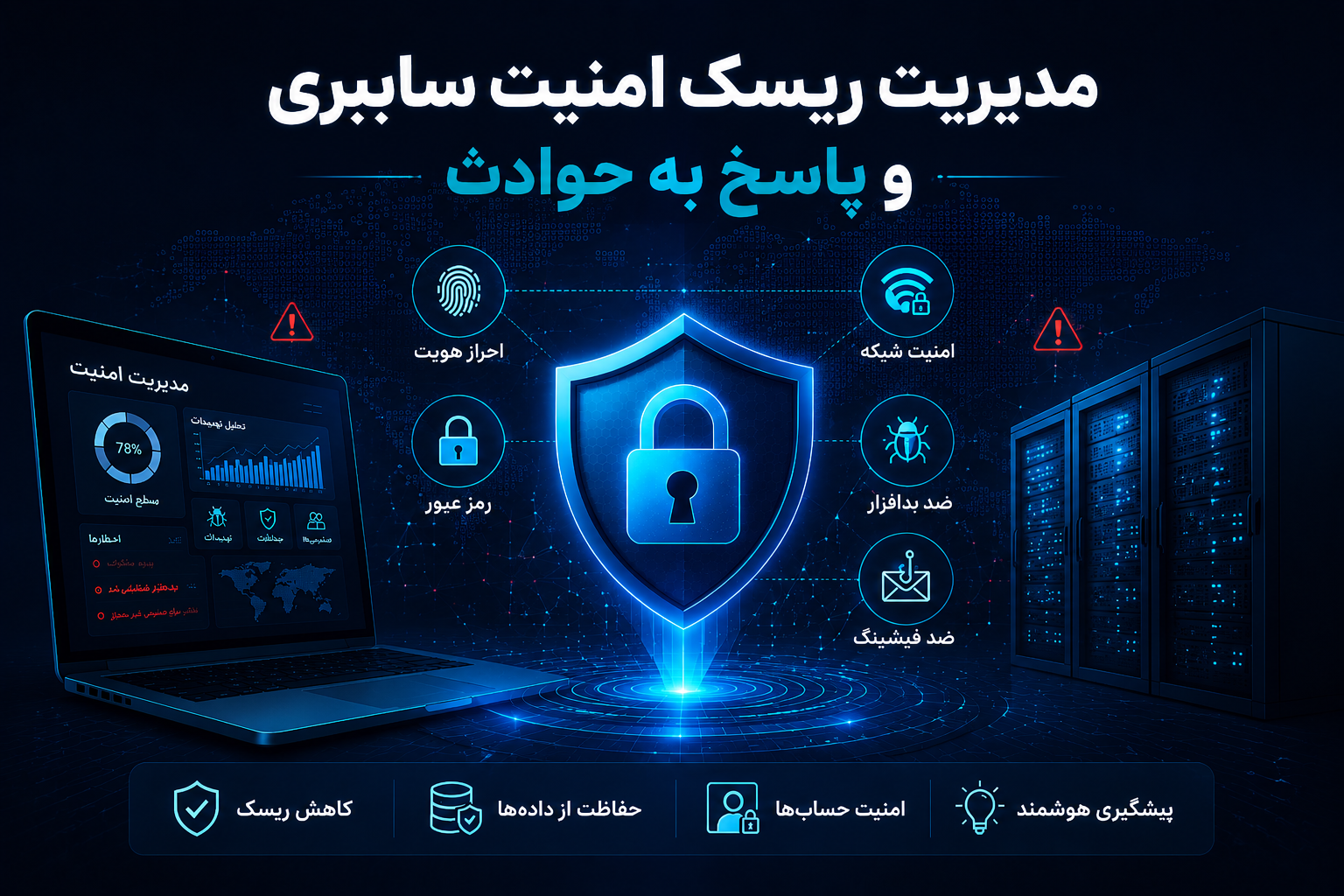 مدیریت ریسک امنیت سایبری و پاسخ به حوادث | NIST CSF 2.0