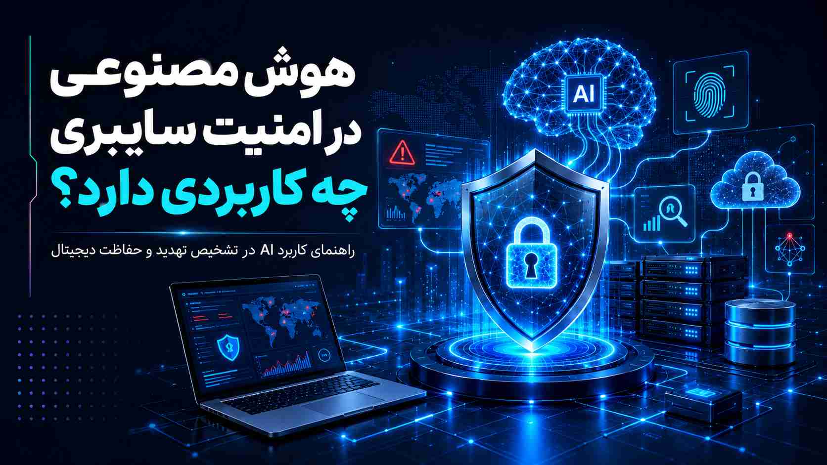 هوش مصنوعی در امنیت سایبری چیست؟ ۸ کاربرد مهم AI